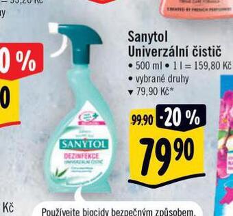 Albert Sanytol univerzální čistič nabídka
