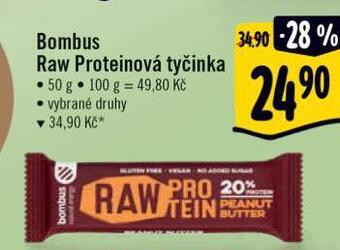 Albert Bombus raw proteinová tyčinka nabídka