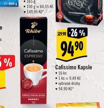 Albert Kávové kapsle cafissimo nabídka