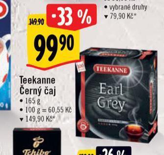 Albert Teekanne čaj nabídka