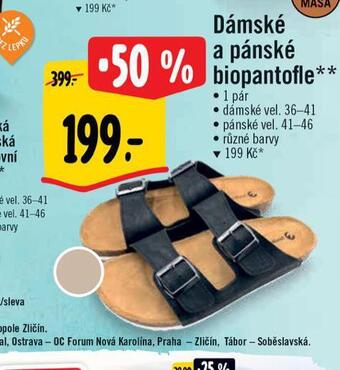 Albert Dámské a pánské biopantofle nabídka