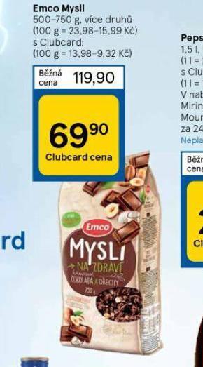 Tesco Emco mysli nabídka