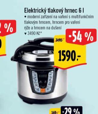 Albert Elektrický tlakový hrnec nabídka