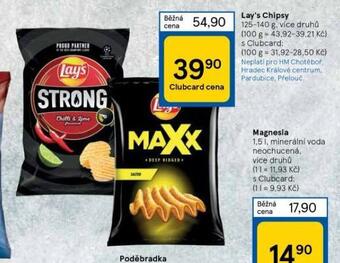 Tesco Lay's chipsy nabídka