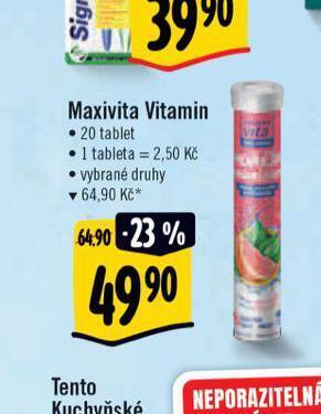 Albert Maxivita vitamin nabídka