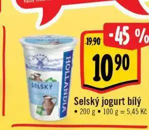 Albert Selský jogurt nabídka