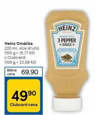 Tesco Heinz omáčka nabídka