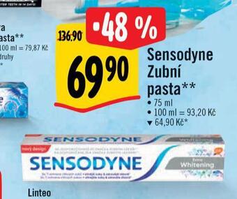 Albert Sensodyne zubní pasta nabídka