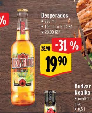 Albert Desperados nabídka
