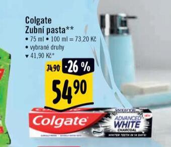 Albert Colgate zubní pasta nabídka