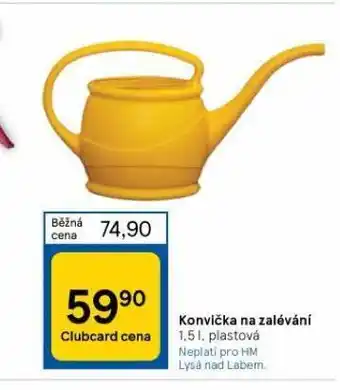 Konvička na zalévání