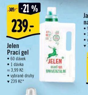 Albert Jelen prací gel nabídka