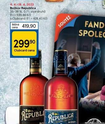 Tesco Božkov republica nabídka