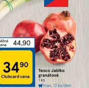 Tesco Jablko granátové nabídka