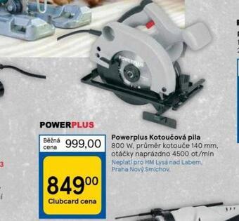 Tesco Powerplus kotoučová pila nabídka