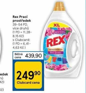 Tesco Rex prací prostředek nabídka