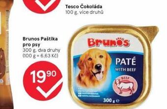 Tesco Brunos paštika pro psy nabídka
