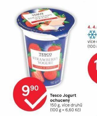 Tesco Jogurt nabídka