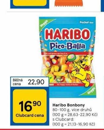 Tesco Haribo bonbony nabídka
