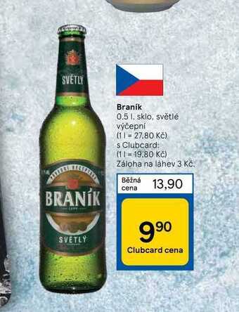 Tesco Braník 0,5 l nabídka