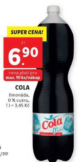 Lidl Cola limonáda, 2 l nabídka