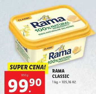 Lidl Rama classic, 950 g nabídka