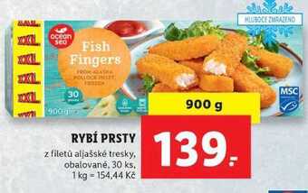 Lidl Rybí prsty, 900 g nabídka