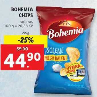 Lidl Bohemia chips, 215 g nabídka