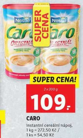 Lidl Caro, 2x 200 g nabídka