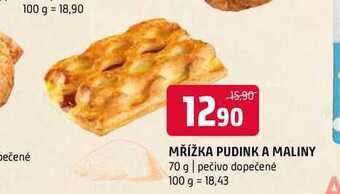 Terno Mřížka pudink a maliny 70 g nabídka