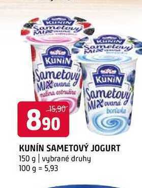 Terno Kunín sametový jogurt 150 g nabídka