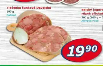 ESO MARKET Tlačenka šunková Davelská 100g nabídka
