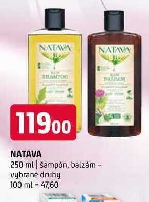 Terno Natava 250 ml šampón, balzám nabídka