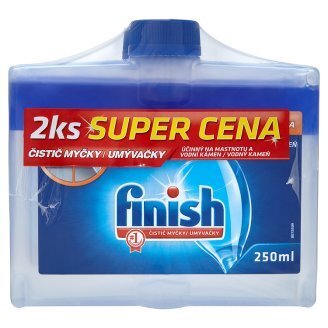 Šlak Finish čistič myčky 2x250ml 500ml nabídka