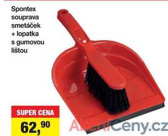 Šlak Spontex souprava smetáček + lopatka s gumovou lištou nabídka