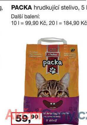 Ráj drogerie Packa hrudkující stelivo, 51 nabídka
