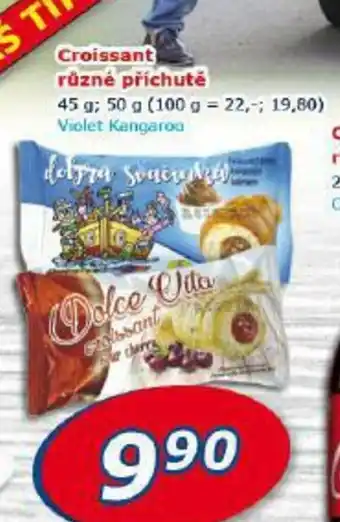ESO MARKET Croissant růyné příchuté nabídka