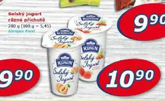 ESO MARKET Selský jogurt různé přichuté 200g nabídka
