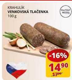 Flop Venkovská tlačenka 100 g nabídka