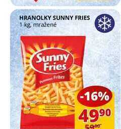 Flop Hranolky sunny fries 1 kg nabídka