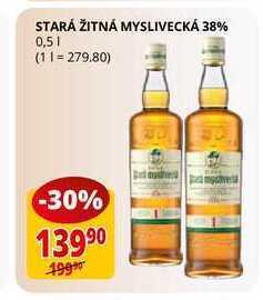 Flop Stará žitná myslivecká 38% 0,5l nabídka