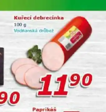 ESO MARKET Kuřecí debrecínka 100g nabídka