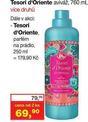 Barvy a laky drogerie Tesori d'oriente aviváž, 760 ml nabídka