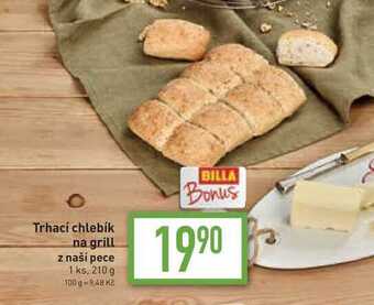Billa Trhací chlebík na grill z naší pece 1 ks, 210 g nabídka