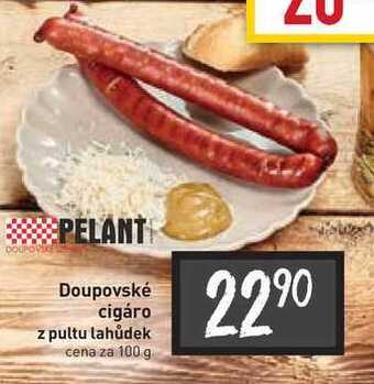 Billa Doupovské cigáro z pultu lahůdek cena za 100 g nabídka