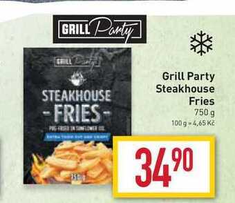 Billa Grill party steakhouse fries 750 g nabídka