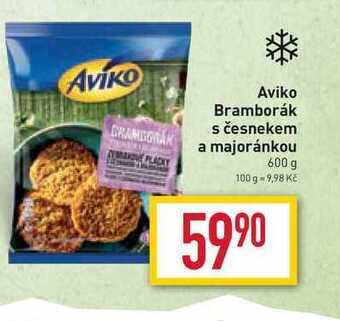 Billa Aviko bramborák s česnekem a majoránkou 600 g nabídka