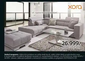 XXXLutz Sedaci Souprava Xora nabídka