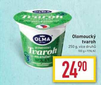 Billa Olomoucký tvaroh 250 g nabídka