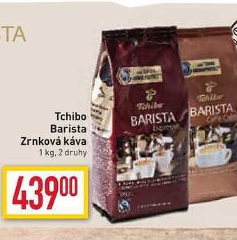 Billa Tchibo barista zrnková káva 1 kg nabídka